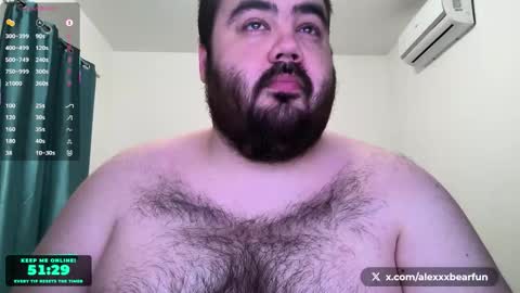 alexxxbear online show from February 22, 12:34 am