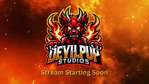DevilPup75 online show from August 5, 1:05 pm