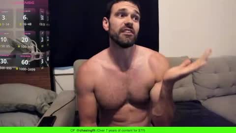 Onlyfans chasingfit Instagram the arguer Twitter chasingfitOF online show from June 19, 9:30 pm