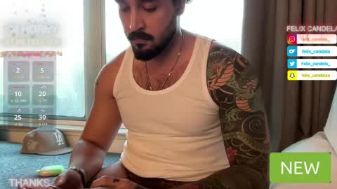 Felix Candela  online show from May 14, 3:04 am