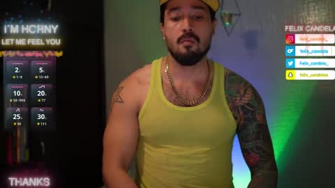 Felix Candela  online show from June 7, 1:56 am