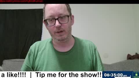 hybridhuman online show from May 3, 11:35 am