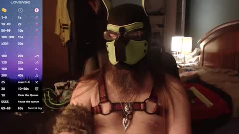 kinkywolf87 online show from May 15, 3:37 am