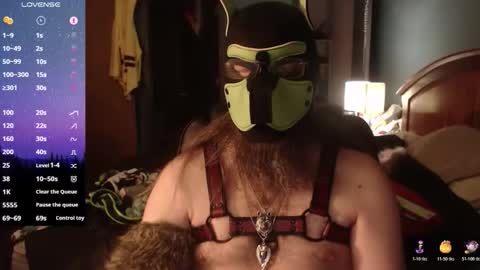 kinkywolf87 online show from May 19, 3:35 am
