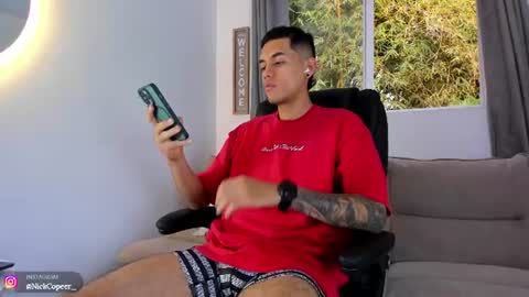 Nick Copeer  online show from July 15, 12:23 pm