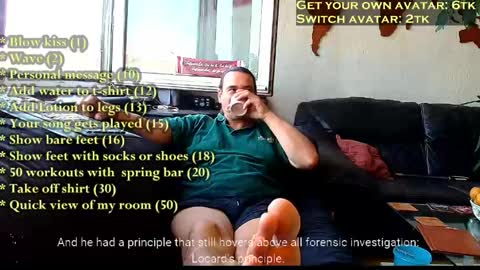 Chris online show from July 24, 4:36 pm