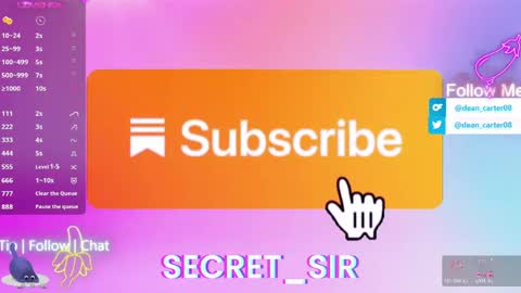Dean Carter online show from May 8, 11:27 pm