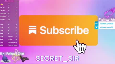 Dean Carter online show from May 15, 12:09 am