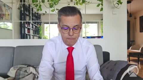 Suit  tie horny online show from July 20, 9:15 am