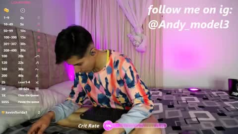 Andy online show from May 13, 2:08 am