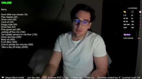 Vito Ferrer online show from August 8, 12:39 am