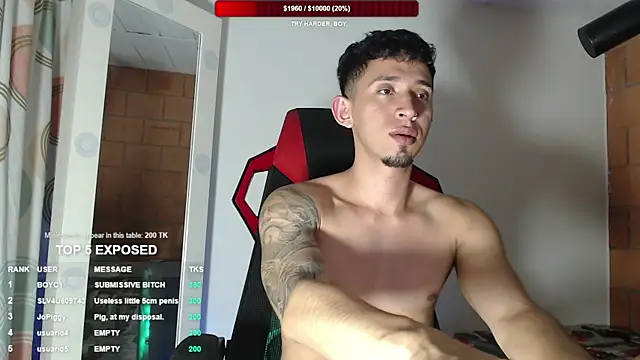 stevenSEX123 online show from August 6, 5:13 am