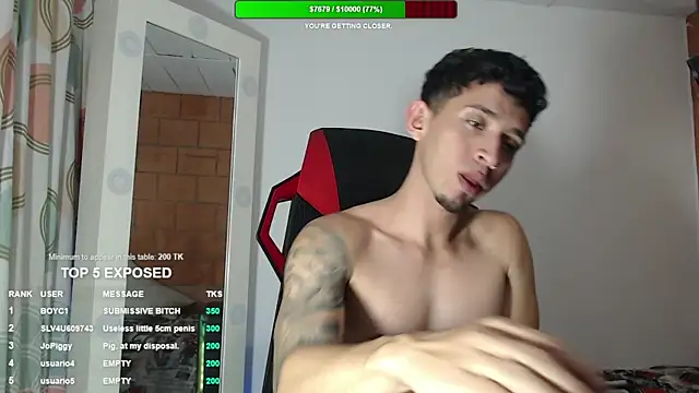stevenSEX123 online show from July 15, 2:07 am