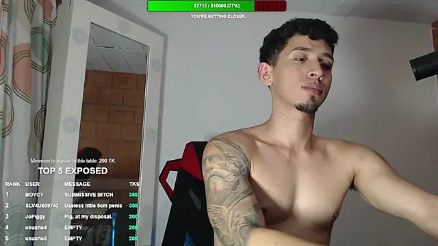 stevenSEX123 online show from July 17, 3:03 am