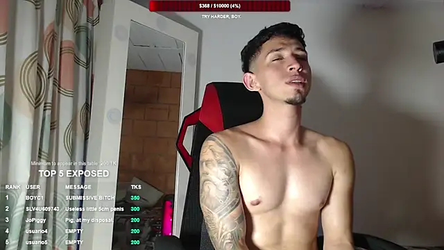 stevenSEX123 online show from July 23, 2:20 am