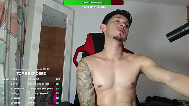 stevenSEX123 online show from July 18, 4:08 am