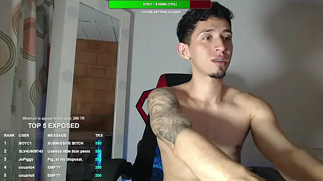 stevenSEX123 online show from July 19, 6:36 pm