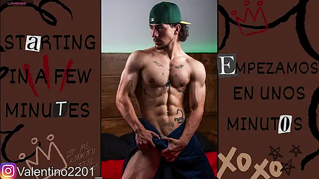 Valentino Xander online show from May 22, 2:05 am