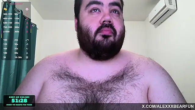 alexxxbear online show from February 22, 12:34 am