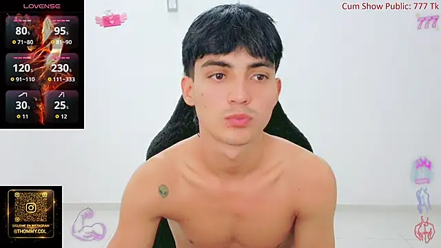 Thommy cute online show from June 9, 1:51 am
