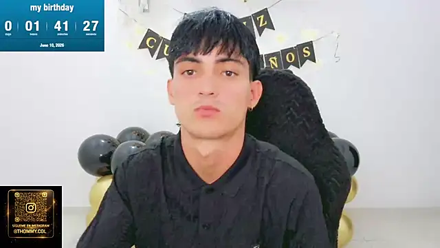 Thommy cute online show from June 10, 3:19 am