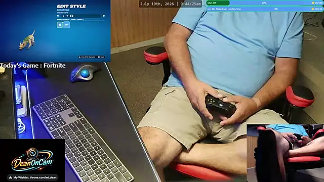 DeanonCam online show from July 19, 2:45 pm