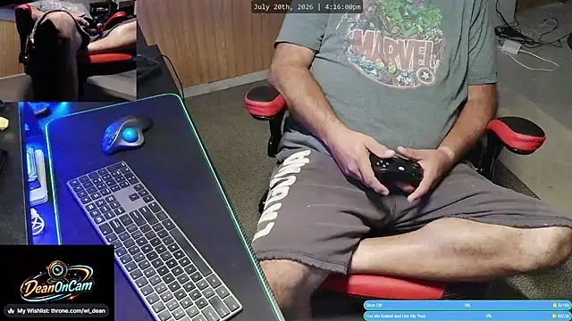 DeanonCam online show from July 20, 9:16 pm