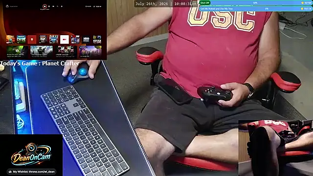 DeanonCam online show from July 26, 3:09 pm