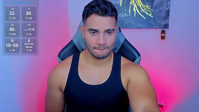 AndresRodriguez1 online show from June 17, 12:24 am