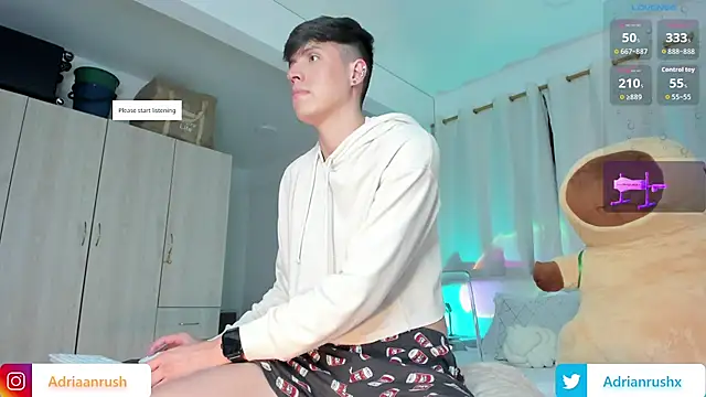 AdrianRushx online show from May 25, 3:13 am