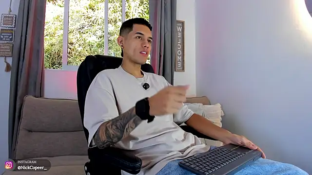NickCopeer  online show from July 29, 12:37 pm