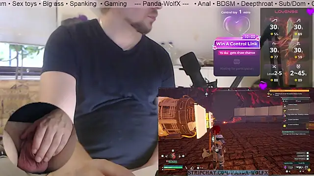 Panda-WolfX online show from July 13, 5:26 pm