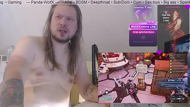 Panda-WolfX online show from July 24, 3:19 pm