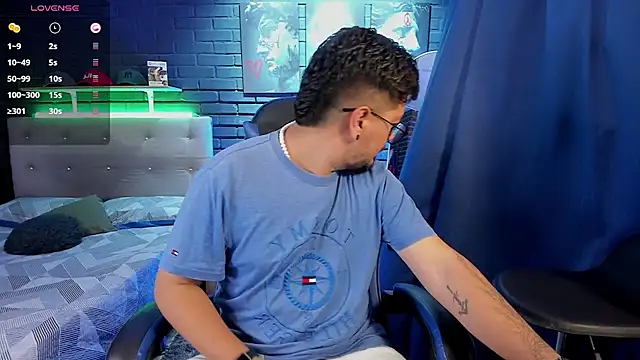 DaviidEvans  online show from July 8, 1:53 am