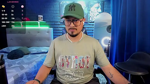 DaviidEvans  online show from July 10, 12:25 am