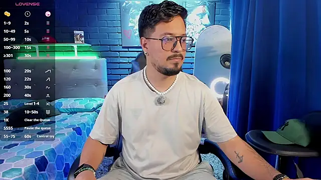 DaviidEvans  online show from July 12, 5:48 pm