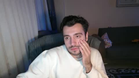 Snapshot of 2handsomeman chatting on October 25, 2:35 am Berk online show from October 25, 2:35 am