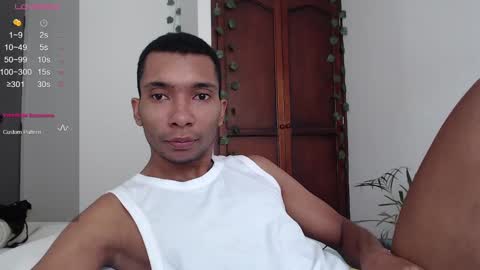 Snapshot of aaronblack1_ chatting on January 6, 2:14 pm Heyy my name is Aaron online show from January 6, 2:14 pm