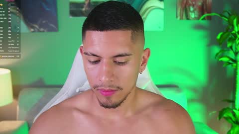 Snapshot of aaronfox_ chatting on January 24, 12:52 am AARON online show from January 24, 12:52 am