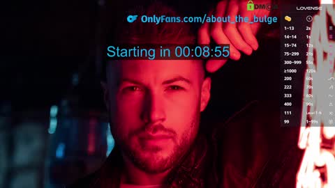 Snapshot of about_the_bulge chatting on December 22, 2:28 am about_the_bulge online show from December 22, 2:28 am