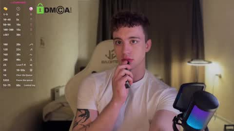 Hi Im Adam Glad to see u here 3 And its my first day online show from October 16, 12:57 pm