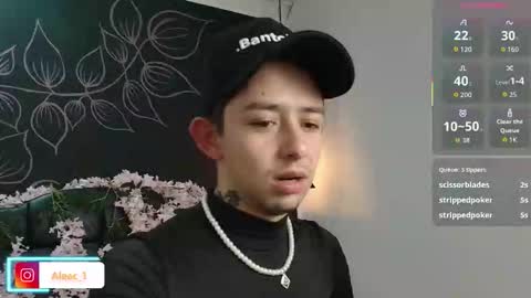 ALEC ANDREWS online show from November 11, 8:03 pm