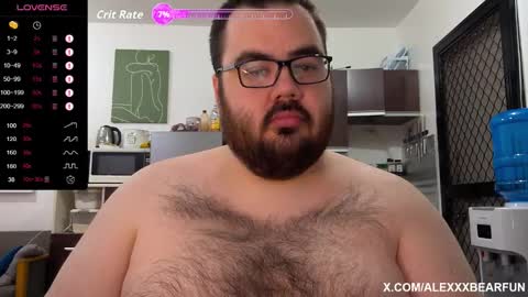 Snapshot of alexxxbear chatting on September 25, 9:52 am alexxxbear online show from September 25, 9:52 am