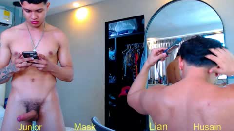 lian dante and mask online show from December 12, 12:55 pm