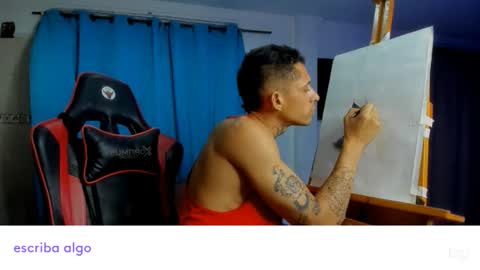 Andres white online show from April 19, 2:44 am