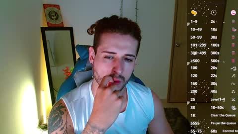 Snapshot of ares_blue chatting on February 4, 10:43 am ares blue online show from February 4, 10:43 am