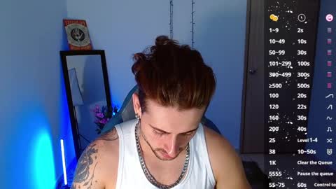 Snapshot of ares_blue chatting on February 1, 11:43 am ares blue online show from February 1, 11:43 am