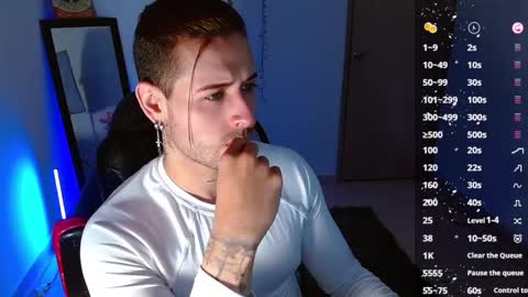 Snapshot of ares_blue chatting on January 28, 10:45 am ares blue online show from January 28, 10:45 am