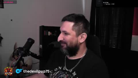 DevilPup75 online show from June 13, 4:05 pm