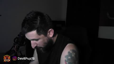DevilPup75 online show from June 23, 3:33 am